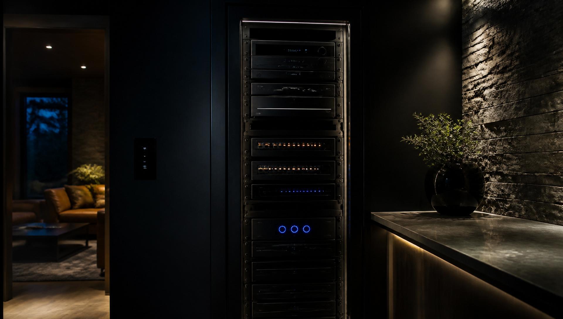 Precision Media AV technology platforms in a Colorado home